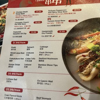 Miss Fu In Chengdu - Menu from August 2024 - Chinese Near Me - Toronto, Ontario