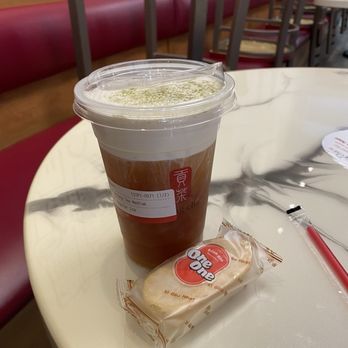 Gong Cha - Oolong Cheese Foam Tea - Bubble Tea Near Me - Jacksonville, Florida Gong Cha - Oolong Cheese Foam Tea - Bubble Tea Near Me - Jacksonville, Florida