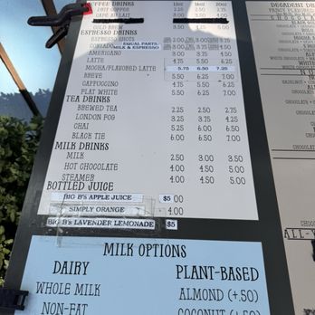 Deja Brew - Menu as of 7/8/26. - Coffee & Tea Near Me - Glenwood Springs, Colorado Deja Brew - Menu as of 7/8/26. - Coffee & Tea Near Me - Glenwood Springs, Colorado