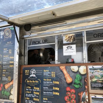 CosaNostra SF - Pick up and order window at the Cosa Nostra Pasta Truck. - Food Trucks Near Me CosaNostra SF - Pick up and order window at the Cosa Nostra Pasta Truck. - Food Trucks Near Me
