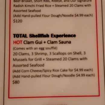 Obaltan - Surf & Turf ($120) - Korean Near Me - Fort Lee, New Jersey