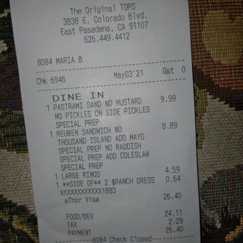 The Original Tops - My son and I,''grubbin"! - Burgers Near Me - Pasadena, California The Original Tops - My son and I,''grubbin"! - Burgers Near Me - Pasadena, California