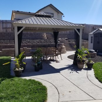 Guzman Concrete and Landscaping - Gazebo area and concrete path - Masonry/Concrete Near Me Guzman Concrete and Landscaping - Gazebo area and concrete path - Masonry/Concrete Near Me