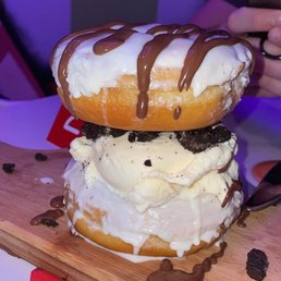 Donut Doughtnut Sandwich Donut Doughtnut Sandwich