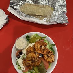 Greek Salad Falafel