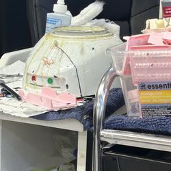 Nail Care Salon - Contaminated with spiders they do not clean lash twig tweezers from client to client when getting a pedicure they use the same foot scrubpad