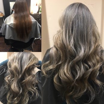 Quality Salon - Warm tone to cool tone bleach and color - Eyelash Service Near Me - Lomita, California Quality Salon - Warm tone to cool tone bleach and color - Eyelash Service Near Me - Lomita, California