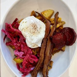 Flora + Fauna Cafe and Roaster - Potato hash