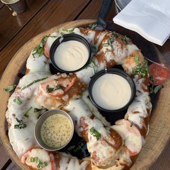 Bronson Bierhall - Caprese Pretzel - New American Near Me - Arlington, Virginia