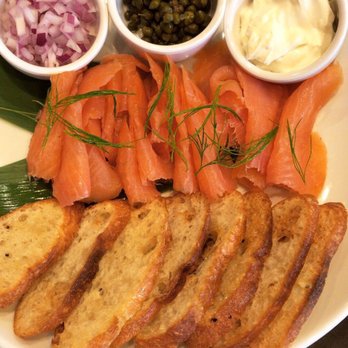 The Sweet Sap - Smoked salmon platter - New American Near Me - Flushing, New York The Sweet Sap - Smoked salmon platter - New American Near Me - Flushing, New York
