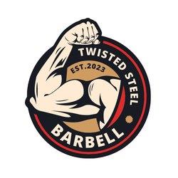 Twisted Steel Barbell