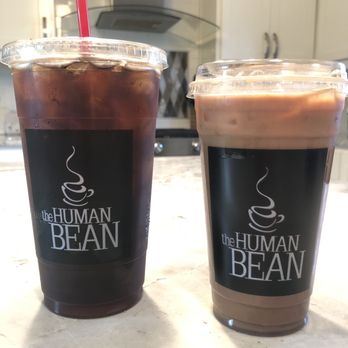 The Human Bean - Cold Brew (32oz) and iced Mexi Mocha (20oz) - Coffee & Tea Near Me - Carrollton, Texas The Human Bean - Cold Brew (32oz) and iced Mexi Mocha (20oz) - Coffee & Tea Near Me - Carrollton, Texas