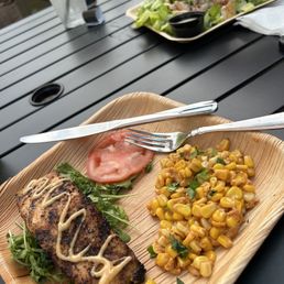 Salmon small plate Salmon small plate
