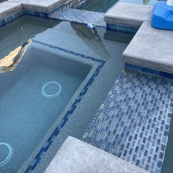 Pool Polishers - Before picture - Pool Cleaners Near Me