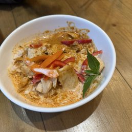 Panang chicken bowl Panang chicken bowl