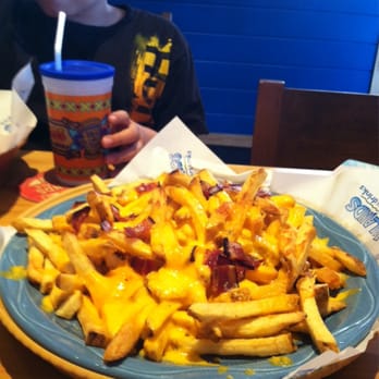 Islands Restaurant - Cheese fries with bacon - Sports Bars Near Me - Irvine, California