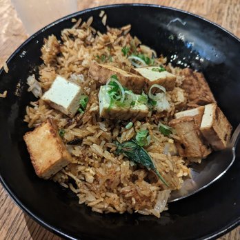 Hopstix - Tofu Basil Fried Rice - Breweries Near Me - Chamblee, Georgia