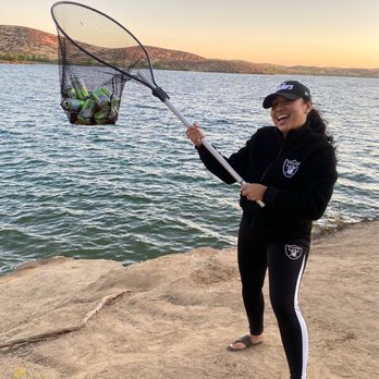 Lake Skinner - Made sure we cleaned up after the fishing to keep the park nice and beautiful!   Cheers - Boating Near Me - Winchester, California