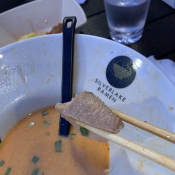Silverlake Ramen - That thiiiiccckk no flavor pork - Ramen Near Me - Long Beach, California Silverlake Ramen - That thiiiiccckk no flavor pork - Ramen Near Me - Long Beach, California