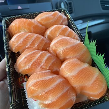 H Mart - San Jose I - Salmon nigiri is surprisingly really good - International Grocery Near Me - San Jose, California H Mart - San Jose I - Salmon nigiri is surprisingly really good - International Grocery Near Me - San Jose, California