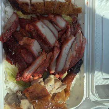 Ying Cantonese BBQ - Platter with protein combo - Cantonese Near Me - Fairfax, Virginia
