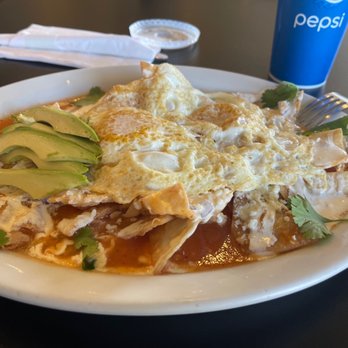 The Brunch Cafe - Red chilaquiles are absolutely exquisite! - Cafes Near Me - Anaheim, California