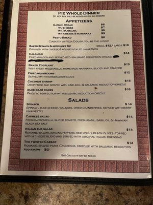 Pie Whole Pizza by null