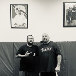 Coach Kurt and Myself!!!  Roll Dogs Jiu Jitsu 4 Life!!!