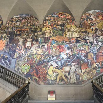 Palacio Nacional - Stairway mural - Landmarks & Historical Buildings Near Me - México, D.F., DIF