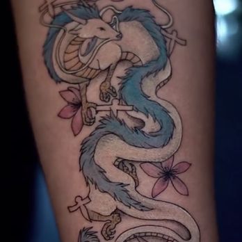 Crazy Eagle Tattoo - Anime Spirited Away Haku Dragon - Tattoo Near Me - Long Beach, California Crazy Eagle Tattoo - Anime Spirited Away Haku Dragon - Tattoo Near Me - Long Beach, California