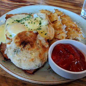The Table - Pork loin eggs Benedict (comes with hash mmm) - New American Near Me - San Jose, California The Table - Pork loin eggs Benedict (comes with hash mmm) - New American Near Me - San Jose, California