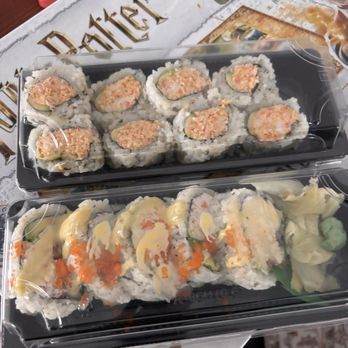 Orange Door Sushi - A dodger and California roll I think. - Japanese Near Me - Los Angeles, California
