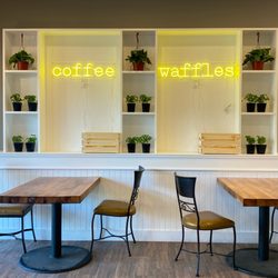 TIABI Coffee & Waffle - Cafe dining ares :)