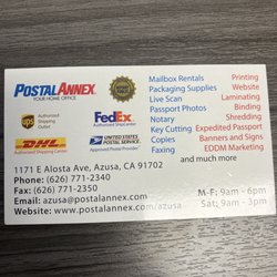 PostalAnnex - Scamming people for extra fees when you don't buy the shipping label at the store.