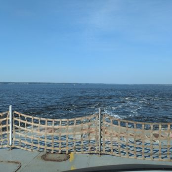 Cherry Branch Ferry - Front row on the Cherry Branch Ferry, Havelock - Ferries Near Me