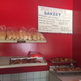 Small bakery menu