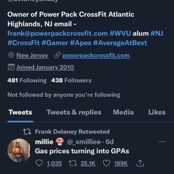 Power Pack CrossFit - This individual is very toxic and if you don't agree with what he thinks your dog shit.