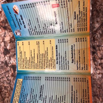 Peter's Sunrise Restaurant - Breakfast menu - Breakfast & Brunch Near Me - Everett, Massachusetts