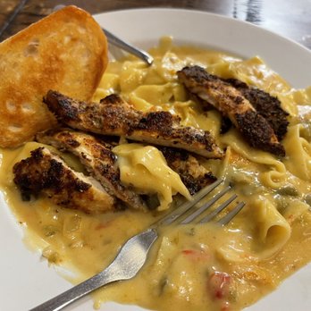 Acadian Grille Scratch Kitchen - 5 pepper cream with blackened chicken and pappardelle - Cajun/Creole Near Me - Omaha, Nebraska
