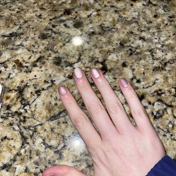 Exquisite Nail & Spa - Dip manicure with cat eye polish - Nail Salons Near Me - Summerville, South Carolina