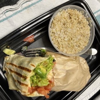 Panini Kabob Grill - Salmon wrap - Middle Eastern Near Me - Sherman Oaks, California
