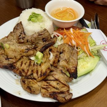 Bun Cha Ca Hoang Yen - Grilled Lemongrass Pork Chop w/ Steamed Rice - Vietnamese Near Me - Vancouver, British Columbia Bun Cha Ca Hoang Yen - Grilled Lemongrass Pork Chop w/ Steamed Rice - Vietnamese Near Me - Vancouver, British Columbia