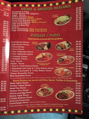 Menu photo 4 Burrito House Niles, IL