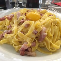 L'Olivier - Tagliatelles carbonara