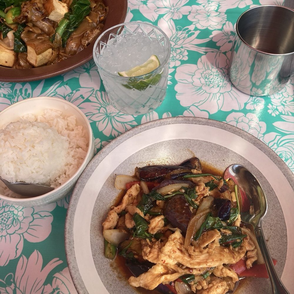 Paadee - Pad Makhua with chicken - Thai Near Me - Portland, Oregon Paadee - Pad Makhua with chicken - Thai Near Me - Portland, Oregon