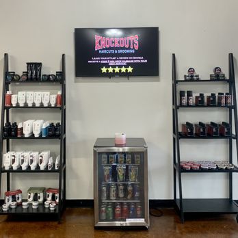 Knockouts Haircuts & Grooming - Free beverages with every service - Barbers Near Me - Coppell, Texas