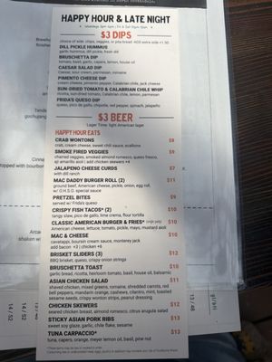 Menu photo 1 OHSO Brewery - Paradise Valley Phoenix, AZ