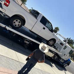 Cal-State Towing - Truck being towed