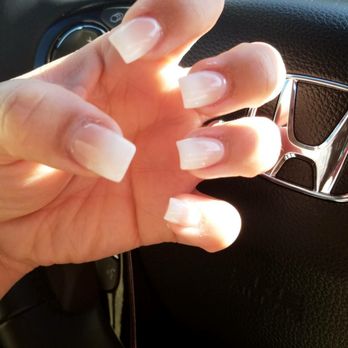 Sally's Nail Spa - Pink and white ombre - Nail Salons Near Me - Temecula, California Sally's Nail Spa - Pink and white ombre - Nail Salons Near Me - Temecula, California
