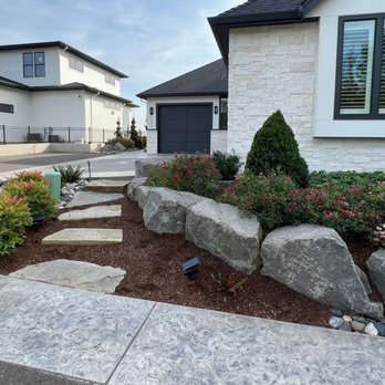 Rpe Landscaping Construction - the front of a house - Landscaping Near Me Rpe Landscaping Construction - the front of a house - Landscaping Near Me